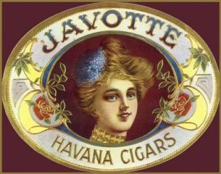 Adv Javotte Havana Cigars | Obraz na stenu