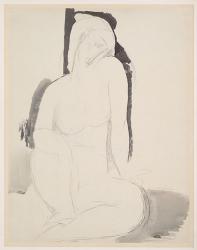 Seated Nude | Obraz na stenu