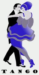 Blue Tango | Obraz na stenu