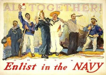 Enlist In The Navy | Obraz na stenu