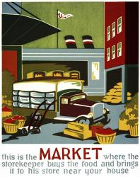 Market | Obraz na stenu