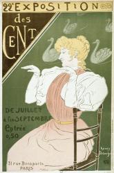 Salon Des Cent Green | Obraz na stenu