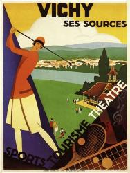 Vichy Ses Sources | Obraz na stenu