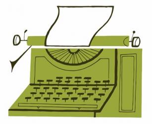 Retro Typewriter | Obraz na stenu