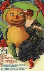 Halloween Red Head Band | Obraz na stenu