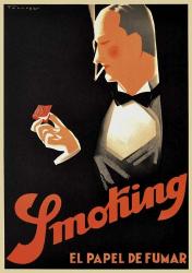 Art Deco Smoking | Obraz na stenu