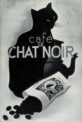 Chat noir Coffee | Obraz na stenu