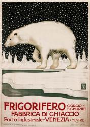 Frigorifero Polar Bear | Obraz na stenu