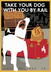 Take Your Dog by Rail | Obraz na stenu