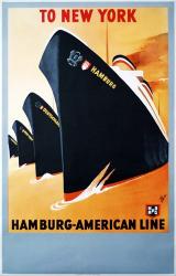 Hamburg American Line | Obraz na stenu
