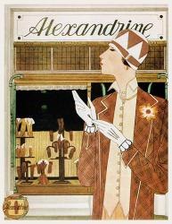 Alexandrine Gloves Accessories Paris 1925 | Obraz na stenu