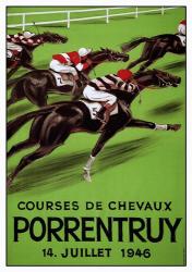 Laubi Hugo Courses Chevaux Porrentruy Year-1946 | Obraz na stenu