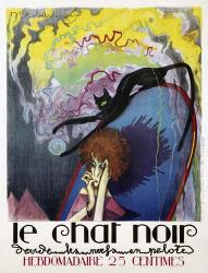 Le Chat Noir by Henri Desbarbieux, 1922 | Obraz na stenu