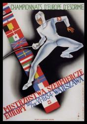 1934 Warszawa | Obraz na stenu
