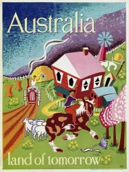 Australia Land of Tomorrow | Obraz na stenu