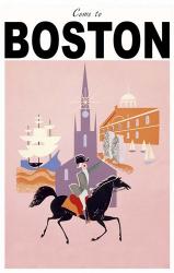 Come to Boston | Obraz na stenu