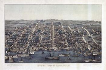 Alexandria Va Forts Built To Defend Washington - Civil War 1863 | Obraz na stenu
