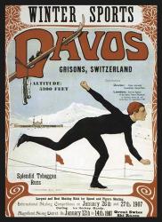 Davos Winter Sports 1907 | Obraz na stenu