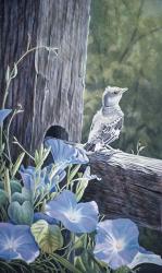 The Fledgling - Young Mockingbird | Obraz na stenu