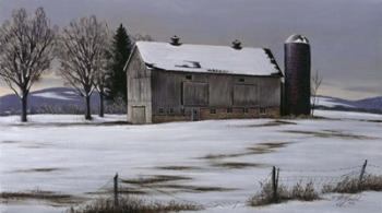 Winter Barn | Obraz na stenu