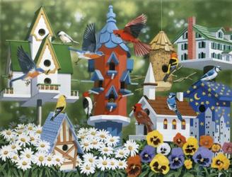 Birdhouses | Obraz na stenu