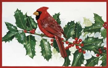 Cardinals & Holly | Obraz na stenu
