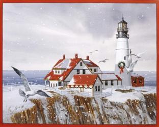Winter Lighthouse | Obraz na stenu