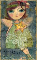 Big Eyed Girl Star Lover Fairy | Obraz na stenu