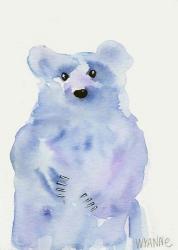 Blue Bear | Obraz na stenu