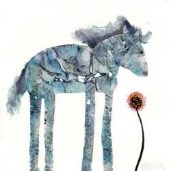 Blue Painted Pony | Obraz na stenu