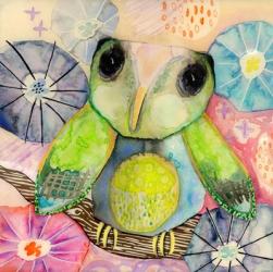 Hello World Baby Owl | Obraz na stenu