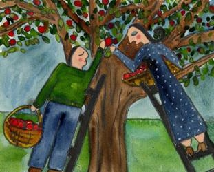 Love Under The Apple Tree Big Diva | Obraz na stenu