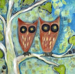 One Plus One Owls | Obraz na stenu