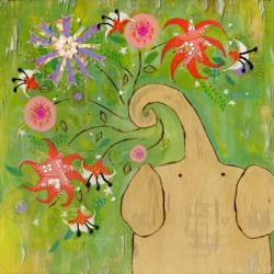 Sparkler Bouquet Elephant | Obraz na stenu