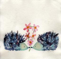 Hedgehogs In Love | Obraz na stenu