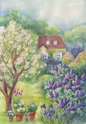 A Lilac Garden | Obraz na stenu