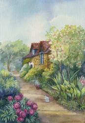 Path to Cottage | Obraz na stenu