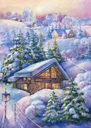 Winter Cottage | Obraz na stenu