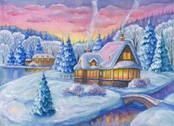 Winter Landscape | Obraz na stenu
