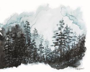Blue Pine Forest I | Obraz na stenu