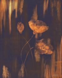 Abstract Copper Floral | Obraz na stenu