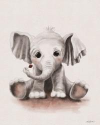 Lolli the Baby Elephant | Obraz na stenu