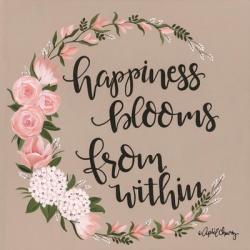 Happiness Blooms from Within | Obraz na stenu