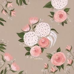 Pink and White Floral | Obraz na stenu
