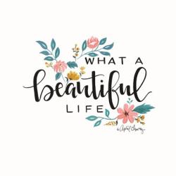 What a Beautiful Life | Obraz na stenu