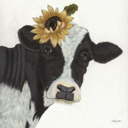 Sunflower Cow | Obraz na stenu