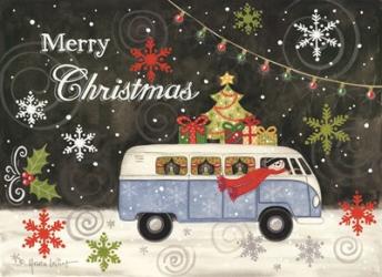 VW Christmas Bus | Obraz na stenu