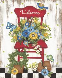 Welcome Garden Chair | Obraz na stenu
