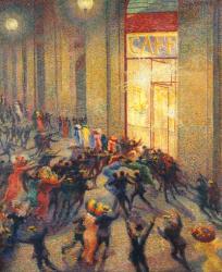 Riot in the Gallery, 1910 | Obraz na stenu