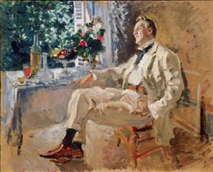 Portrait of the Singer Fyodor Chaliapin | Obraz na stenu